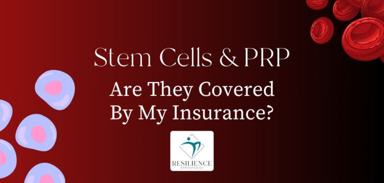 prp vs stem cells insurance